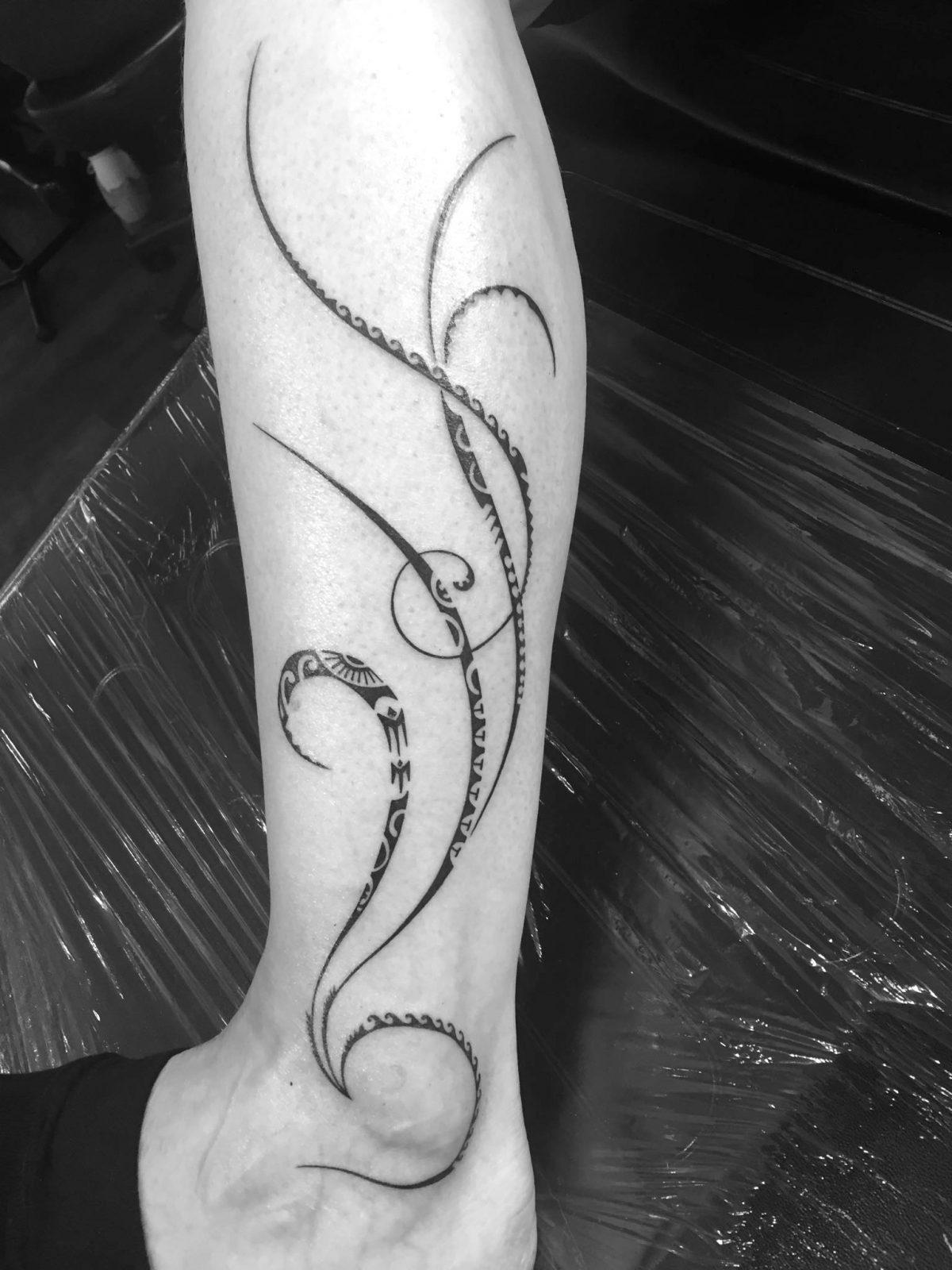 Maori-Tattoo-Schlangen